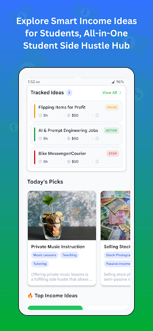Student Side Hustles Ideas Screenshot 2