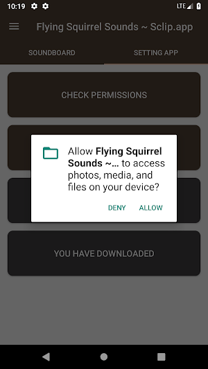 Flying Squirrel Sound Collections ~ Sclip.app Screenshot 1