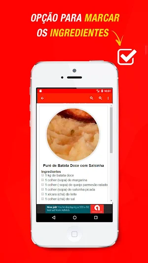 Receitas com Batata Doce Screenshot 3