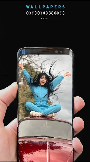 خلفيات فتاة سعيدة للبنات 3D Screenshot 2