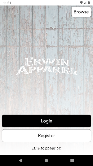 Erwin Apparel Screenshot 0