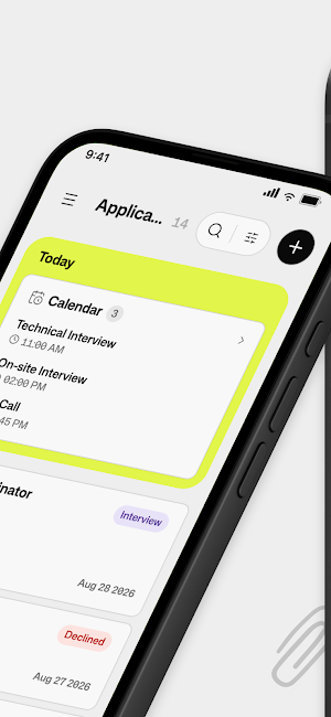 Maracas - Job Search Tracker Screenshot 1