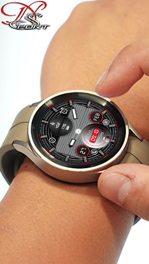 [N-SPORT364] Red Custom Watch Screenshot 2