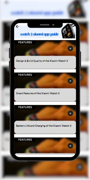Watch 3 Xiaomi App Guide Screenshot 3
