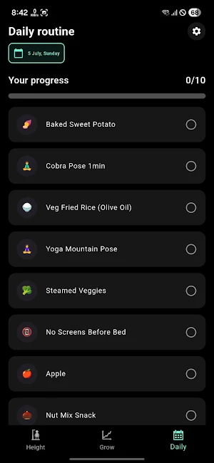 TallGen - Maximize Height App Screenshot 3