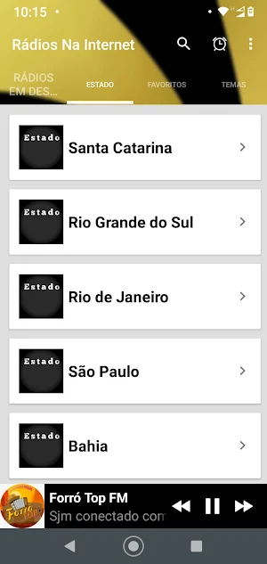 Rádios Na Internet Screenshot 2