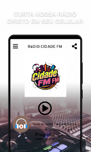 Rádio Cidade FM Screenshot 1