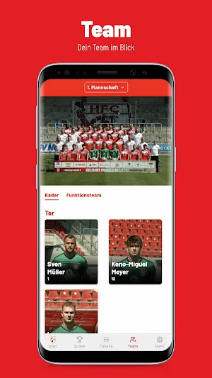 Chemie Halle Fanapp Screenshot 2