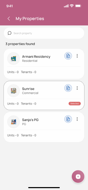 Rent wallet Screenshot 2