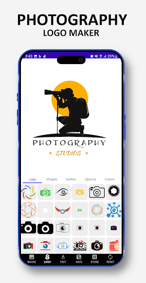 Photography Logo Maker Screenshot 1