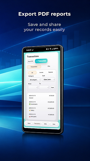 SmartMoney — Budget & Debts Screenshot 3