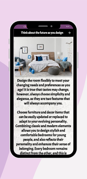 Youth Bedroom Design Screenshot 0