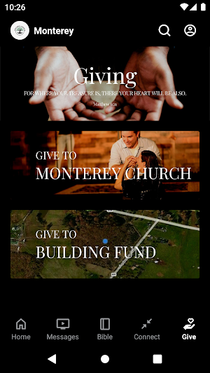 Monterey Church Virginia Screenshot 3