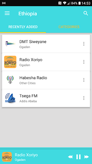 Radio Ethiopia Screenshot 0