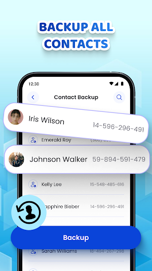 Backup & Recover Contacts Screenshot 1