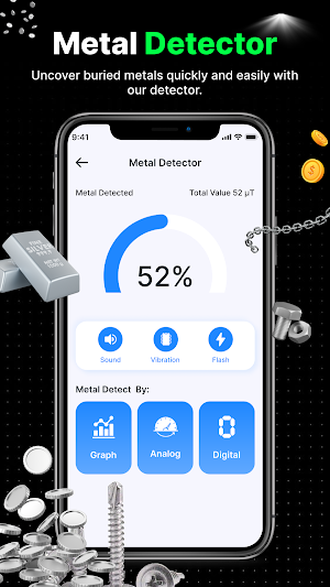Metal Detector: Gold Finder Screenshot 1