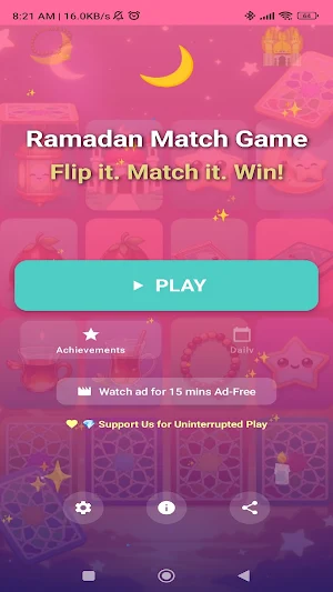Ramadan Match Game Screenshot 2