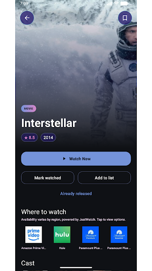Pandrama: Movies & TV Shows Screenshot 1
