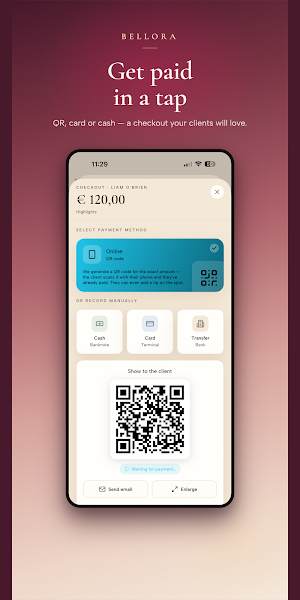 Bellora: Salon Booking Manager Screenshot 3