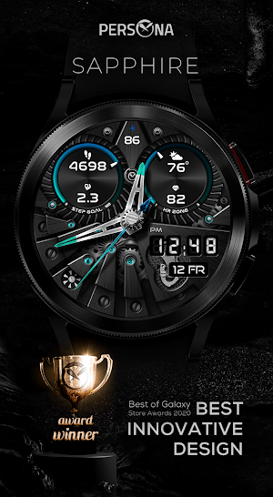 PER005 - Sapphire Watch Face Screenshot 0