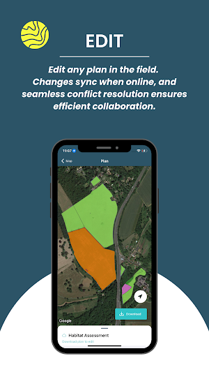 Land App Screenshot 1
