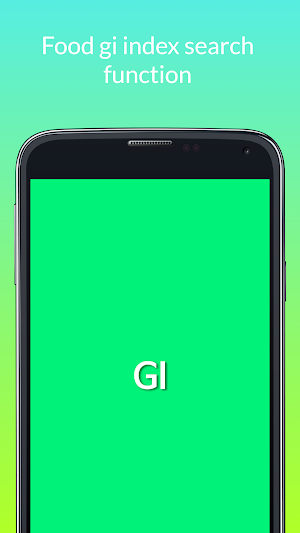 gi index chart(food list) Screenshot 1