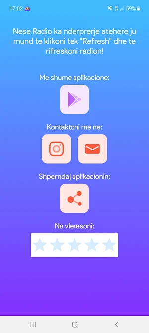 Radio Mergimi Screenshot 2