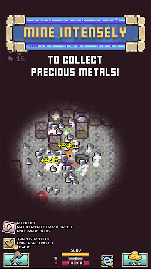 Idle Pocket Crafter: Mine Rush Screenshot 3