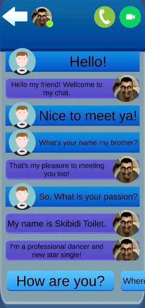 Skibidi Toilet Talk Fun Screenshot 3