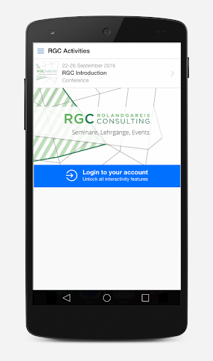 RGC Events Screenshot 1
