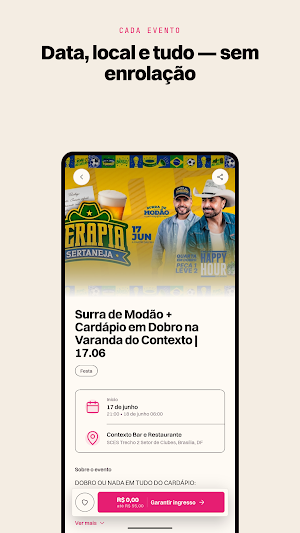 Hafesta: festas e eventos Screenshot 2