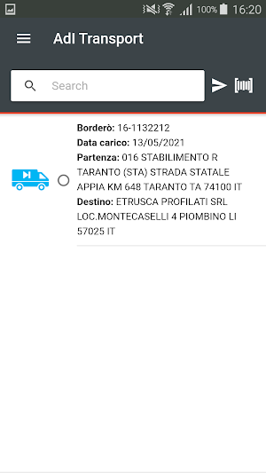 AdI Transport Screenshot 1