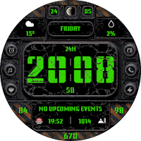 WR 022 Digital Watch Face