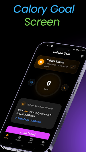 Calorie Tracker: AI Food Scan Screenshot 0