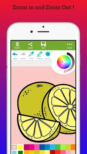 Fruits and Veggies Coloring Book 2020 Screenshot 2