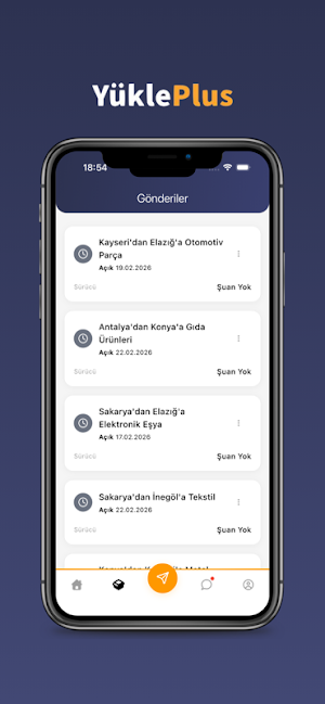 YüklePlus – Nakliye Platformu Screenshot 0