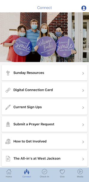 West Jackson Baptist Church Screenshot 1