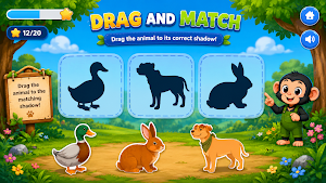 Kids Learning Game :ABC Animal Screenshot 2