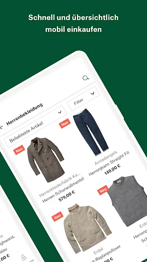 Manufactum Shopping Screenshot 1