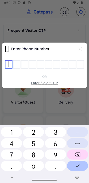 Gatepass Screenshot 1