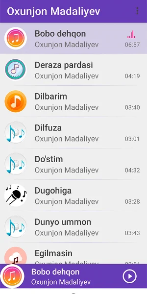 Oxunjon Madaliyev Screenshot 3
