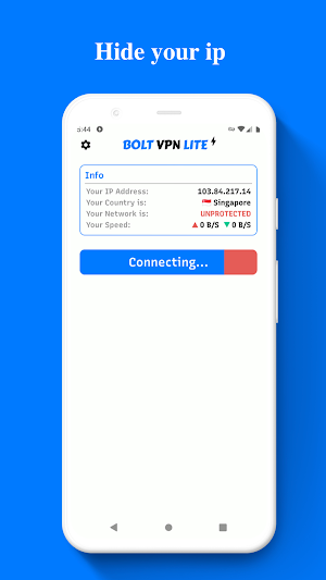 Bolt VPN Lite Screenshot 2