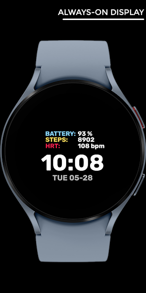 Night 60 - watch face Screenshot 2
