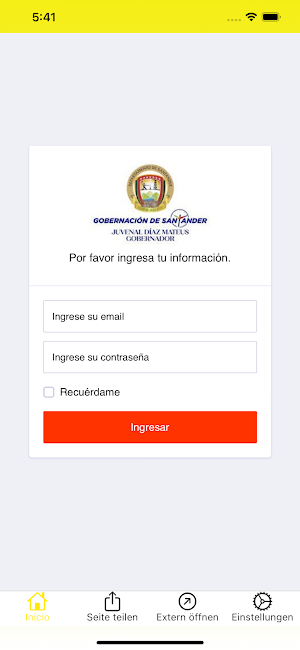 gobernacion santander Screenshot 3
