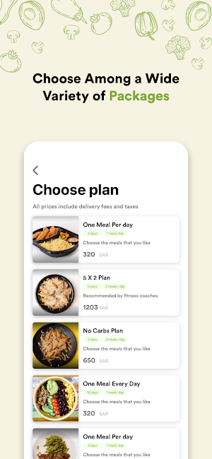Dietary Mass Screenshot 1