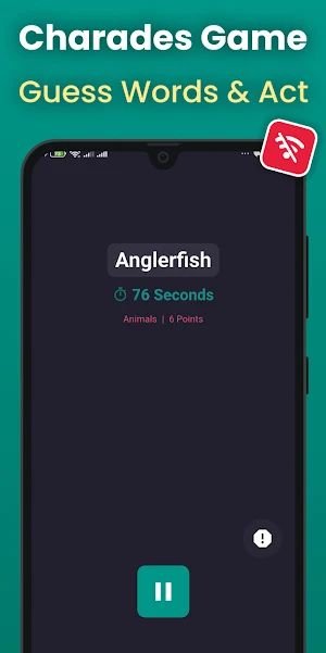 charades family and party game Screenshot 0