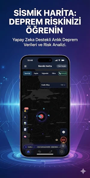 Deprem Risk Haritası Pro Screenshot 1