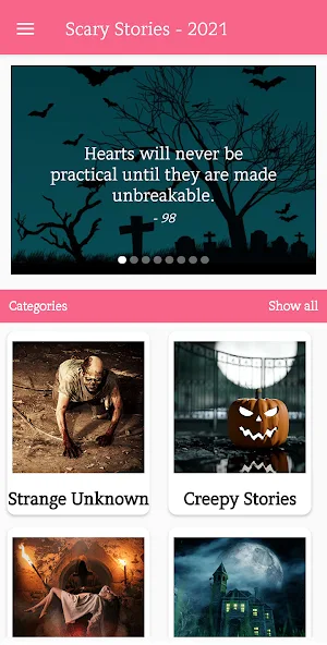 Scary Stories 2021 - Offline Screenshot 0