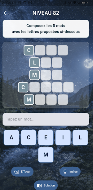Mots Rangés - jeu de mots Screenshot 2