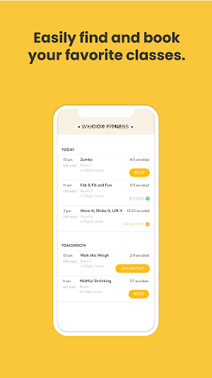 Wilcox Fitness Training Screenshot 1